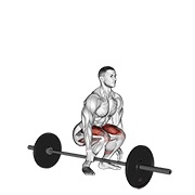 jednoručno bočno mrtvo dizanje sa šipkom — fitness vježba