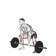 sumo mrtvo dizanje sa šipkom — fitness vježba