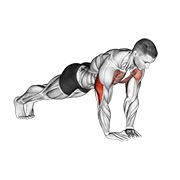dijamant sklek — fitness vježba