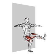 sjedenje s ispružanjem nogu — fitness vježba