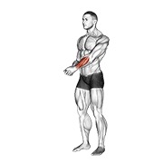 bočno istezanje zapešća povlačenjem — fitness vježba