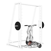podizanje kukova na Smith spravi — fitness vježba