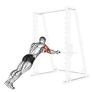 potisak za triceps — fitness vježba