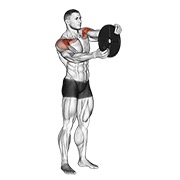 kružni zamasi rukama s opterećenjem — fitness vježba