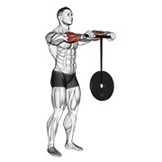 valjak za zapešća — fitness vježba
