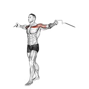 crossoveri za gornja prsa na sajli — fitness vježba