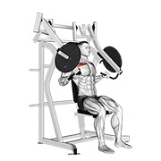uzlazni potisak za prsa na spravi — fitness vježba