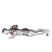 pas gledajući gore — fitness vježba