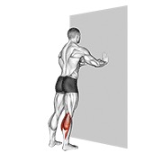 stojeći listovi — fitness vježba
