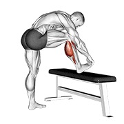 stojeće istezanje listova — fitness vježba