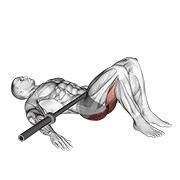 most za gluteuse sa šipkom — fitness vježba
