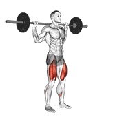 bočni iskorak sa šipkom — fitness vježba