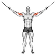 pregibi iznad glave na sajli — fitness vježba