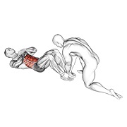 trbušnjaci s pomoći — fitness vježba