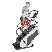 hodanje na stepmillu — fitness vježba