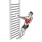 stojeće jednoručno veslanje vlastitom težinom (s ručnikom) — fitness vježba