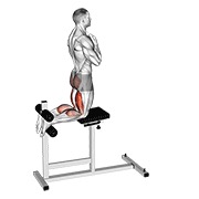 glute-ham podizanje — fitness vježba