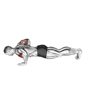 sklek s dodirom prsa (muški) — fitness vježba