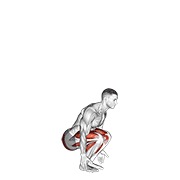 skok iz polučučnja (muško) — fitness vježba