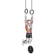 muscle-up s opterećenjem — fitness vježba