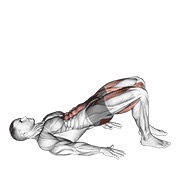 glute most s marširanjem — fitness vježba